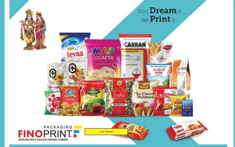Finoprint Packaging website