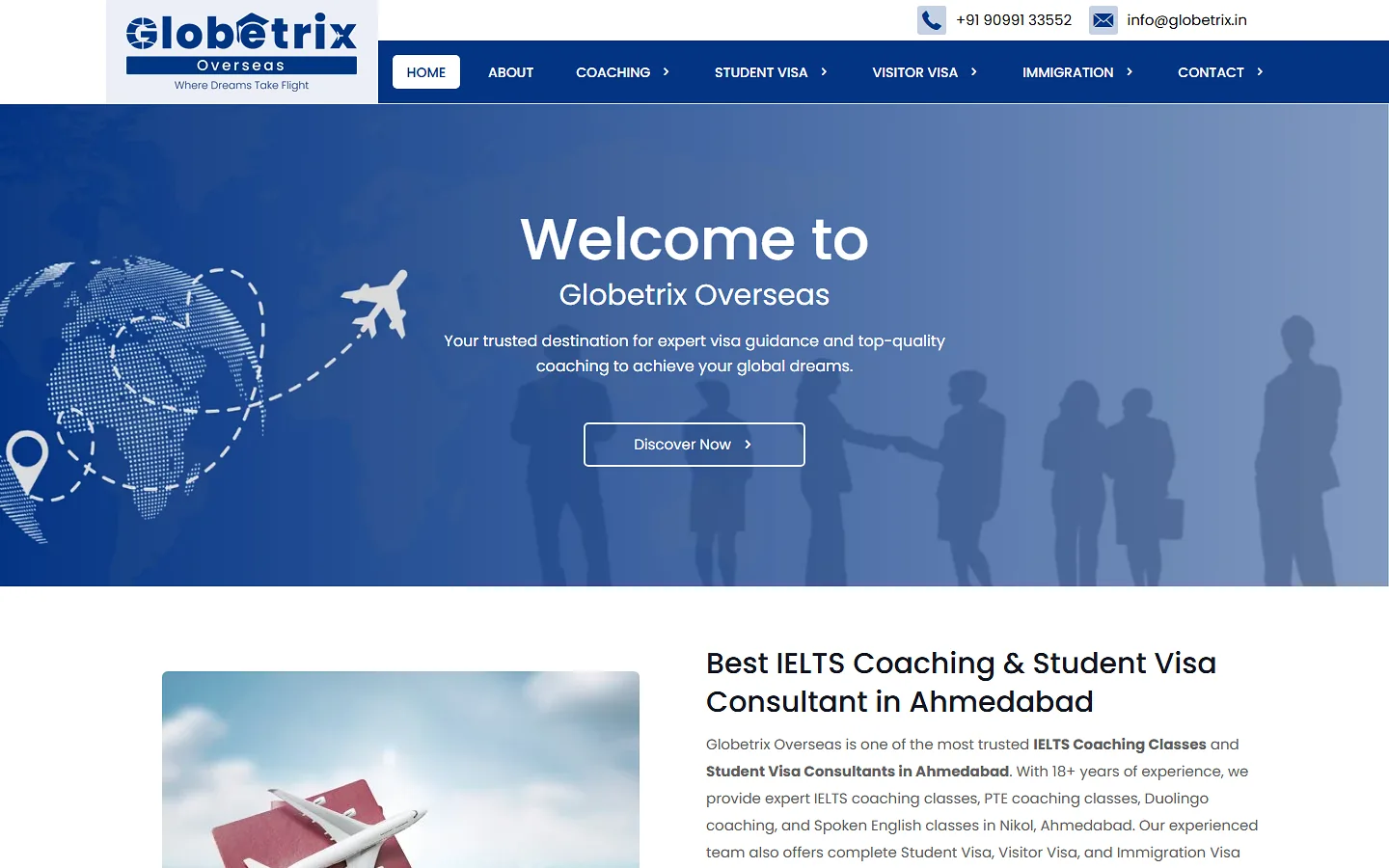 globetrix.in website