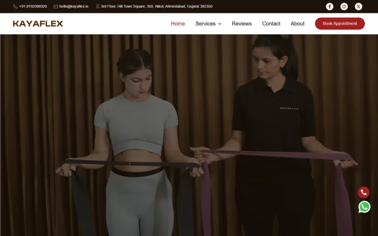 Kayaflex website