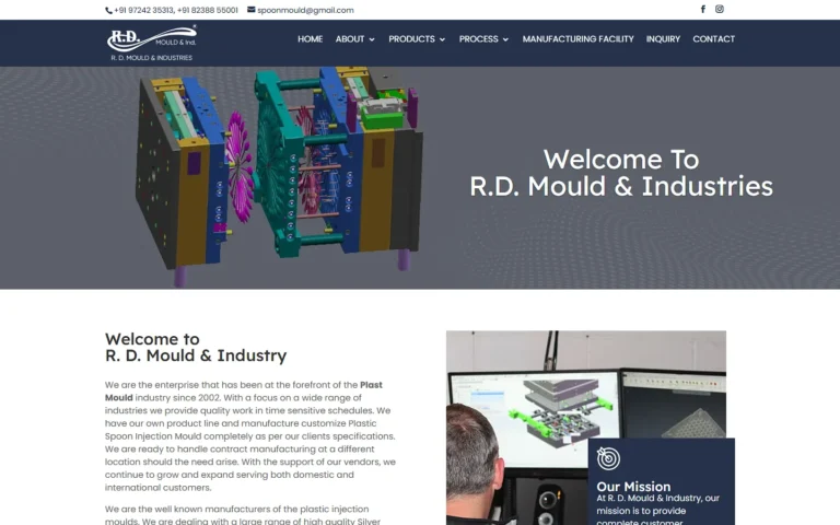 R. D. Plastic Spoon Mould & Industries website