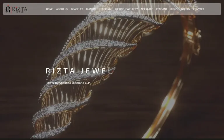 Rizta Jewel website