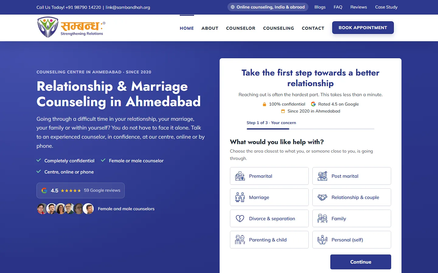 Sambandhah website